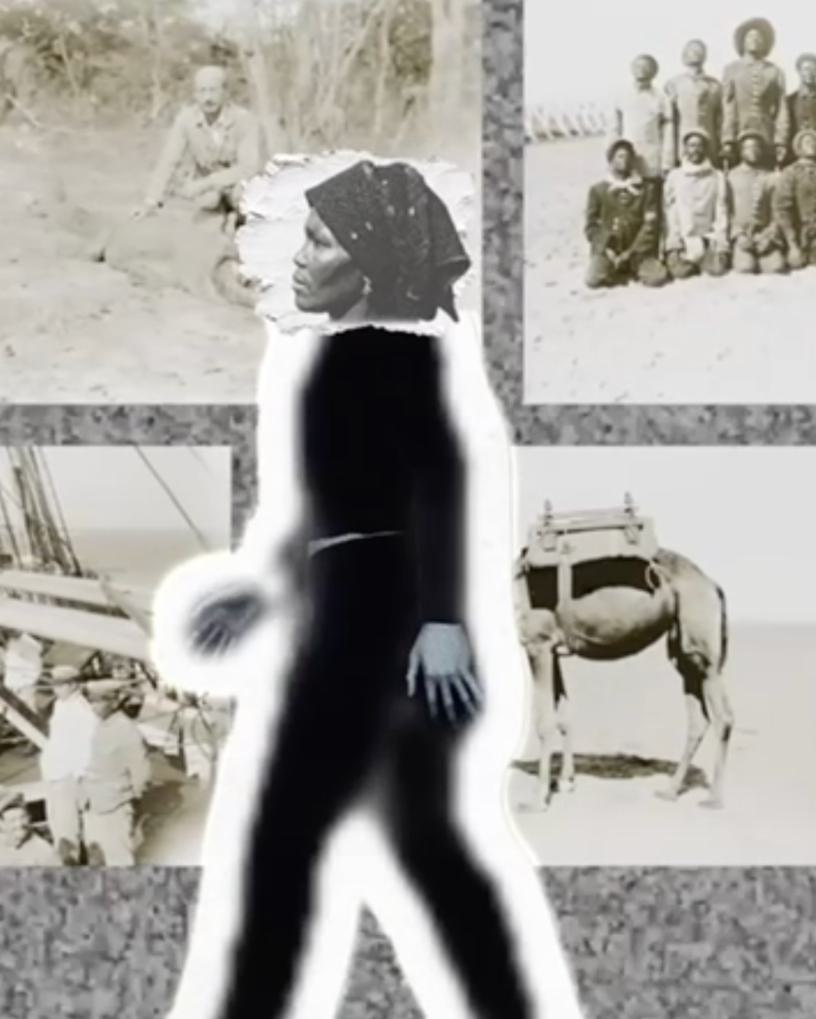 Film Still: David Odiase, Moving Image Development: Quadri Hossein, Archival Photographs: Photographic Collection&nbsp;