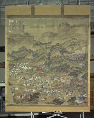 Darstellung einer Schlacht, Gemälde