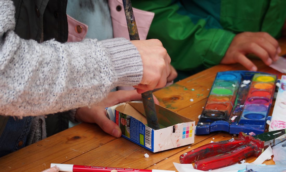 Kunst zum Mitmachen. Kinderfest im MARKK – (c) Dr. Reimar Palte