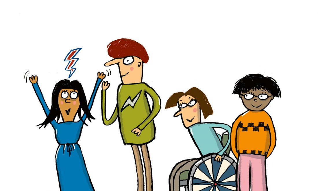 Kinder im MARKK – (c) Illustration: Sibylle Vogel Kinder im MARKK