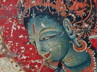 Detail der Gottheit Tara