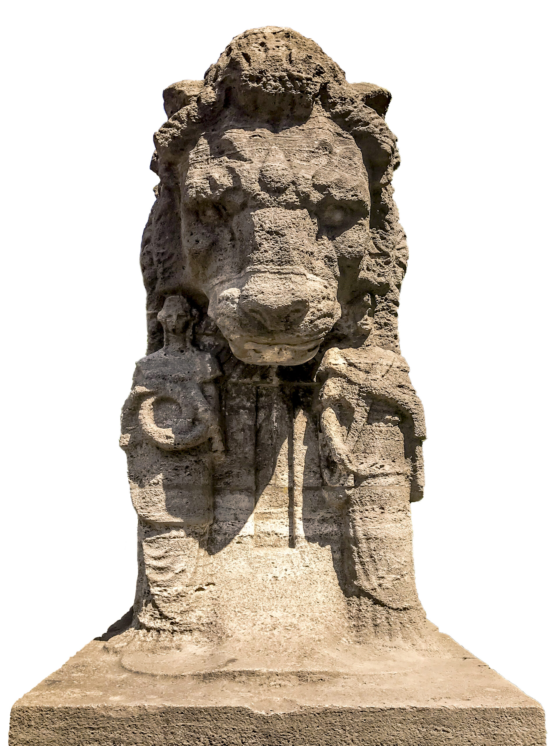 Löwenstatue vor dem MARKK