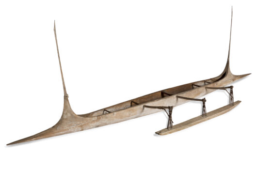 Canoe made from wood
