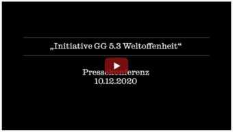 Film zur Pressekonferenz "Initiative GG 5.3"
