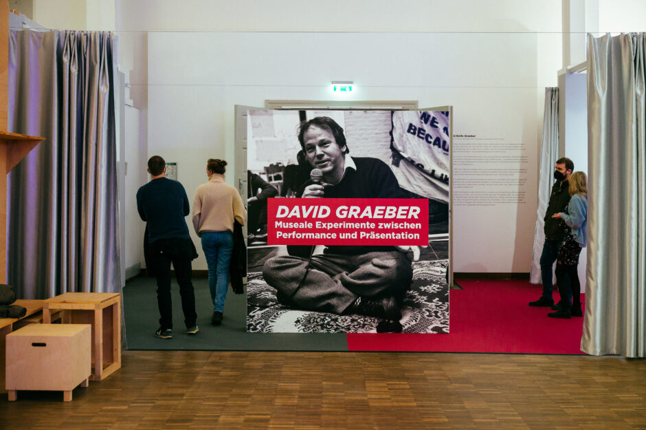David Graeber Ausstellung Zwischenraum