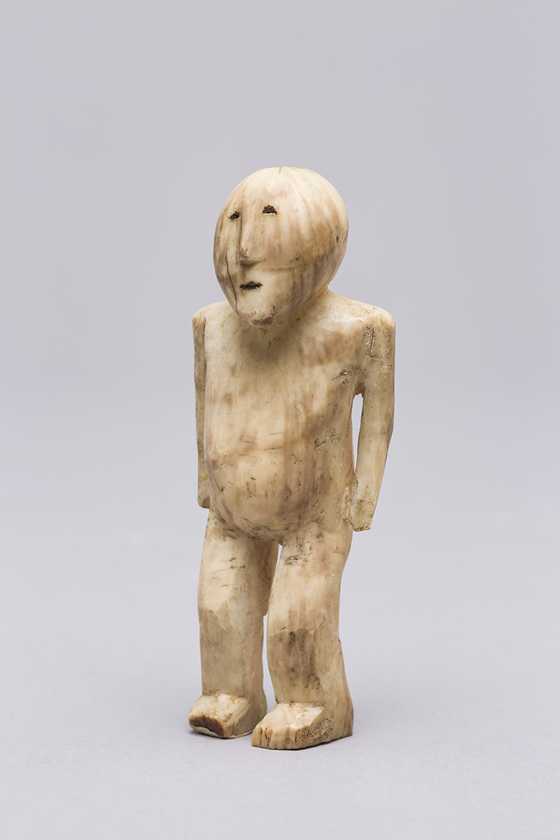 Human Figure presumably Chukchi Sibiria before 1891 Ivory or bone