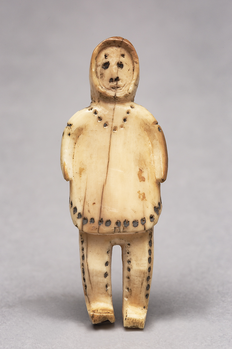 Human Figure, presumably Chukchi, Sibiria, before 1891, Ivory or bone