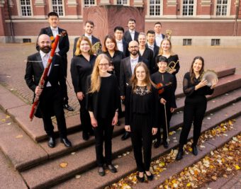 Gruppenfoto der Orchesterakademie der Symphoniker Hamburg