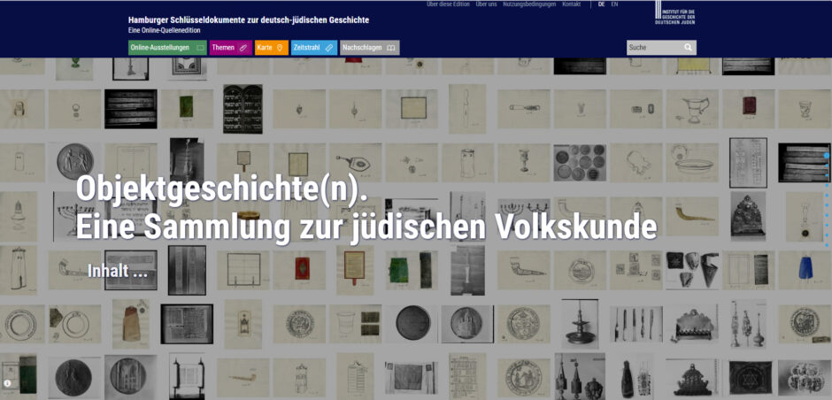 Online-Ausstellung Objektgeschichten