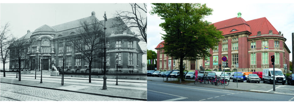 Museumsansicht - historisch und aktuell