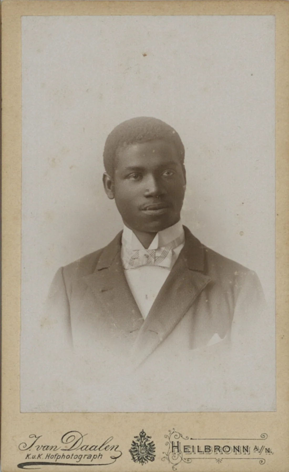 Portrait of  Rudolf Duala Manga Bell, c. 1892 