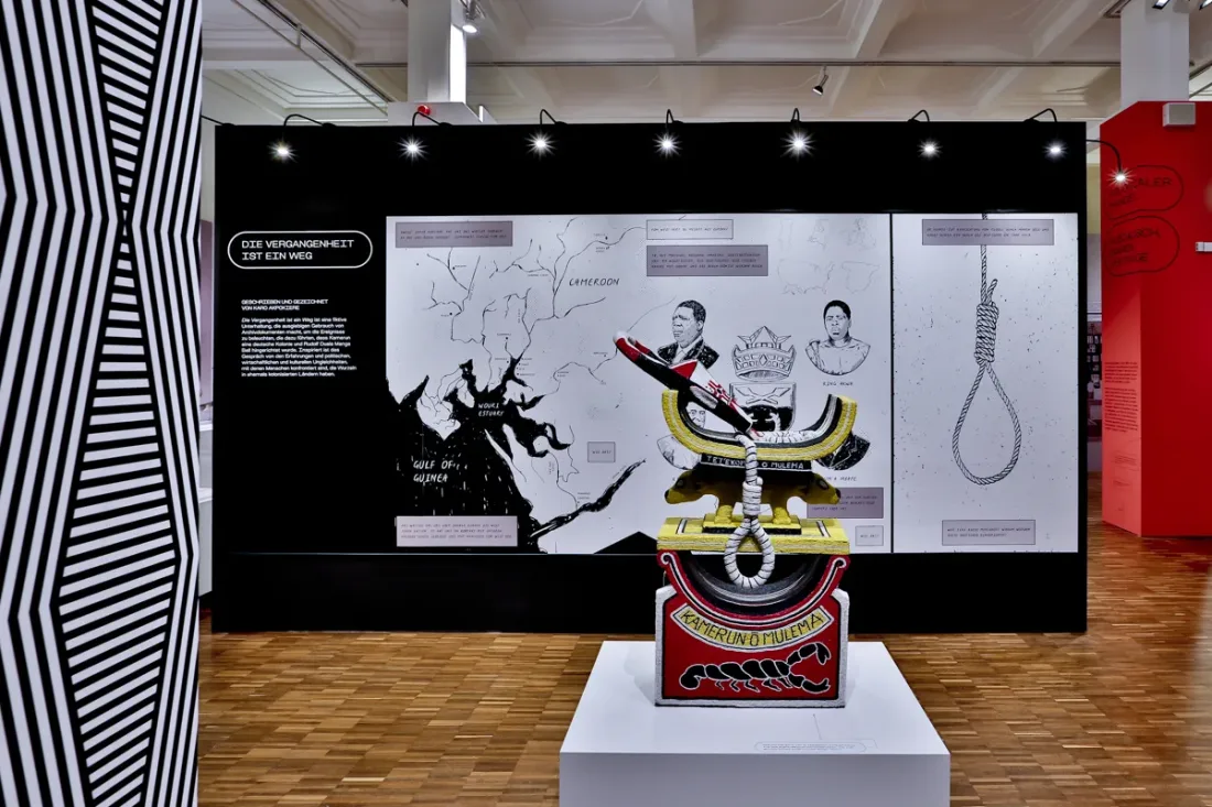 View of the exhibition Hey Hamburg, do you know Duala Manga Bell?