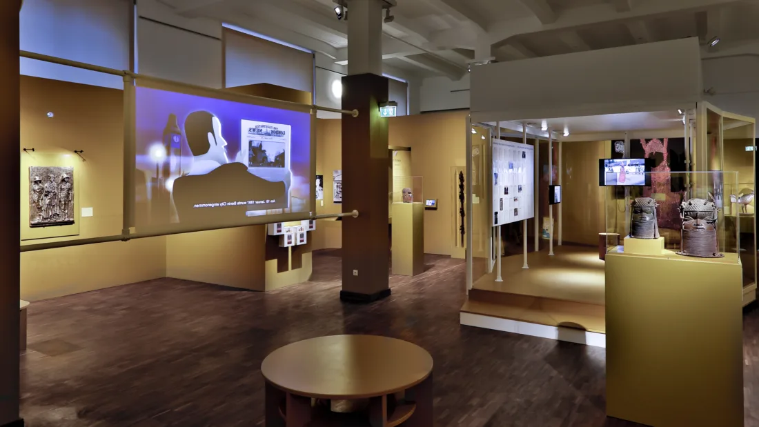 Ausstellungsraum Benin. Geraubte Geschichte