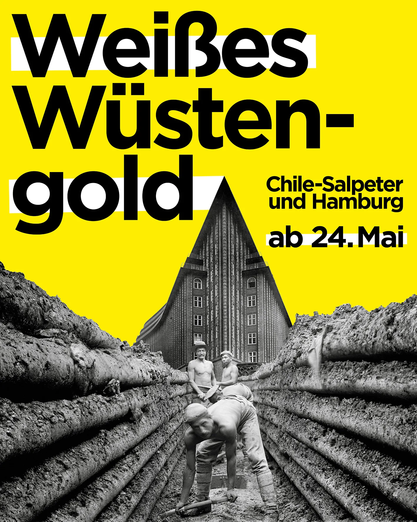 Poster motif‘ White desert gold’